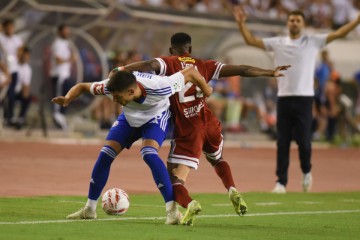 Uzvratna utakmica 2. pretkola nogometne Konferencijske lige Hajduk - Zira