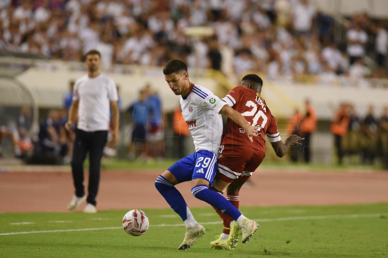 Uzvratna utakmica 2. pretkola nogometne Konferencijske lige Hajduk - Zira