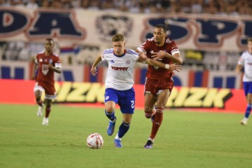Uzvratna utakmica 2. pretkola nogometne Konferencijske lige Hajduk - Zira