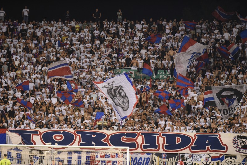 Uzvratna utakmica 2. pretkola nogometne Konferencijske lige Hajduk - Zira
