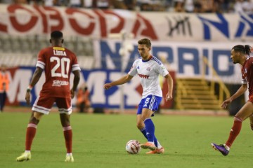 Uzvratna utakmica 2. pretkola nogometne Konferencijske lige Hajduk - Zira