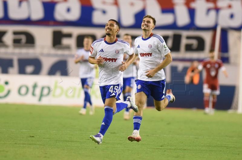Uzvratna utakmica 2. pretkola nogometne Konferencijske lige Hajduk - Zira