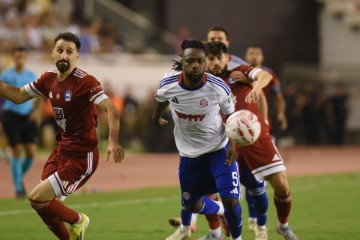 Uzvratna utakmica 2. pretkola nogometne Konferencijske lige Hajduk - Zira