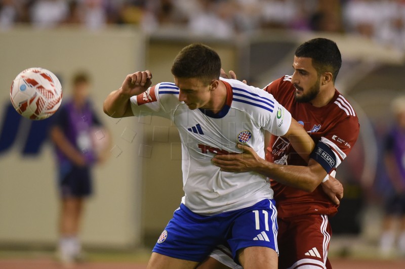 Uzvratna utakmica 2. pretkola nogometne Konferencijske lige Hajduk - Zira
