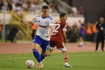 Uzvratna utakmica 2. pretkola nogometne Konferencijske lige Hajduk - Zira