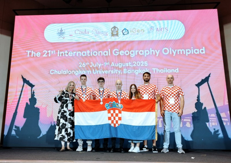Dva srebra i jedna bronca na Međunarodnoj geografskoj olimpijadi