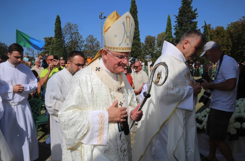 Misa u Svetištu Majke Božje Trsatske