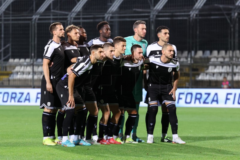 Prva utakmica 4. pretkola nogometne Europske lige Rijeka - PAOK