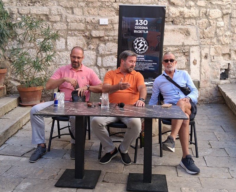 Šibenik: "Light is life" povodom 130 godina javne rasvjete na izmjeničnu struju