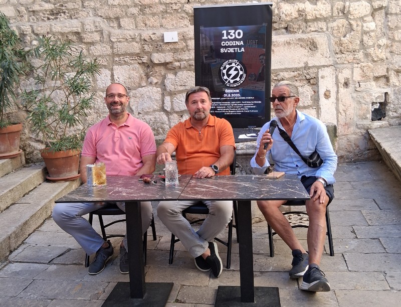 Šibenik: "Light is life" povodom 130 godina javne rasvjete na izmjeničnu struju