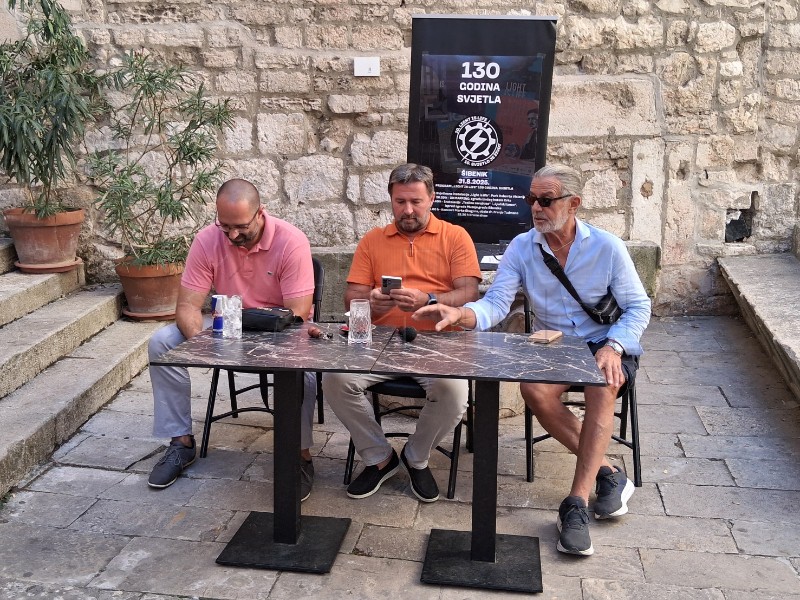 Šibenik: "Light is life" povodom 130 godina javne rasvjete na izmjeničnu struju