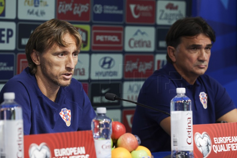Konferencija za medije nogometne reprezentacije Hrvatske 