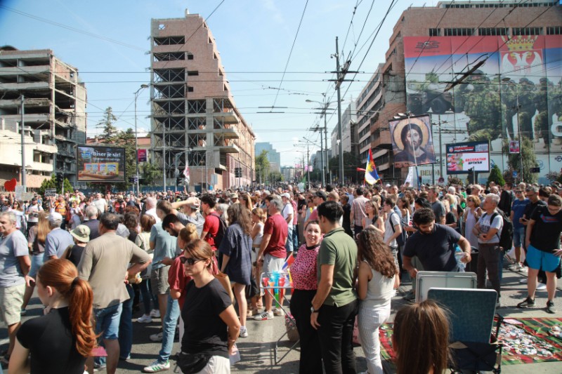 Srbijanski studenti zahtijevaju istragu policijske upotrebe sile