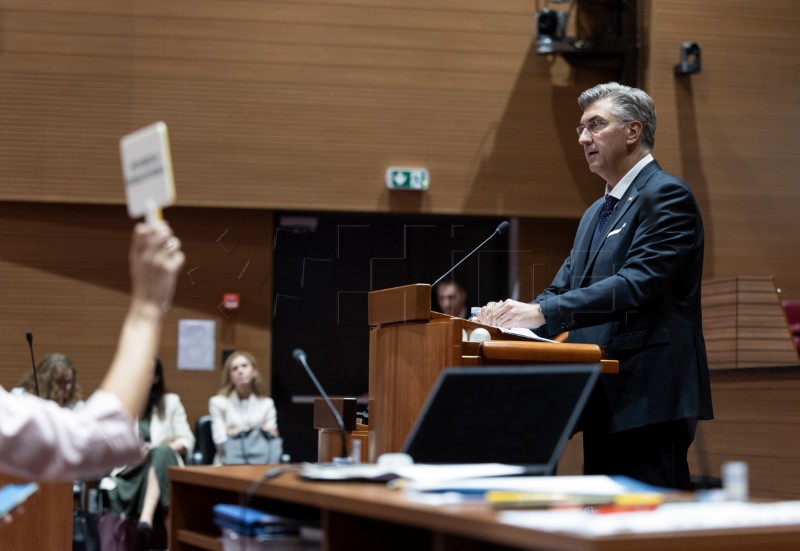 Plenković podnio izvješće o sastancima Europskog vijeća