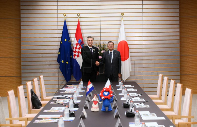 Plenković u Tokiju zahvalio na potpori Japana za pristupanje Hrvatske OECD-u 
