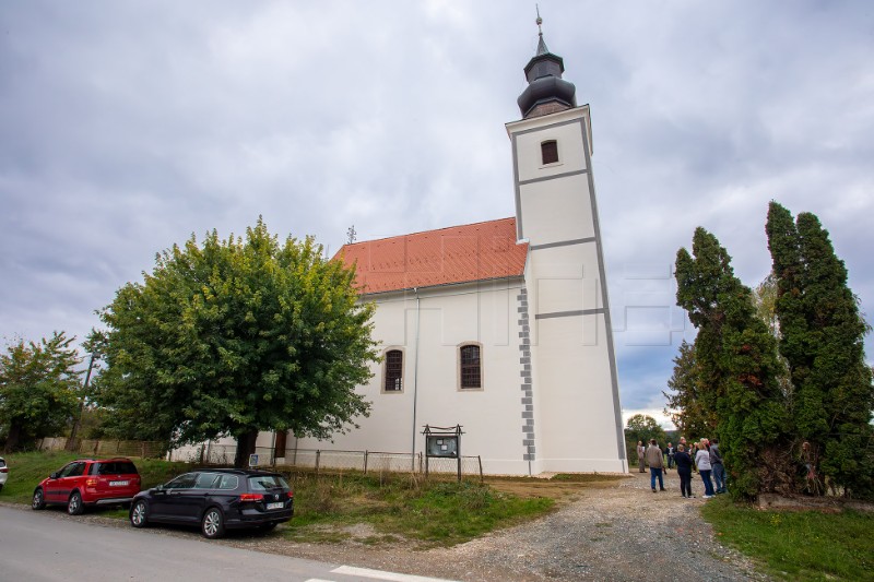 Na crkvi sv. Jurja u Maloj Gorici još završni restauratorski radovi