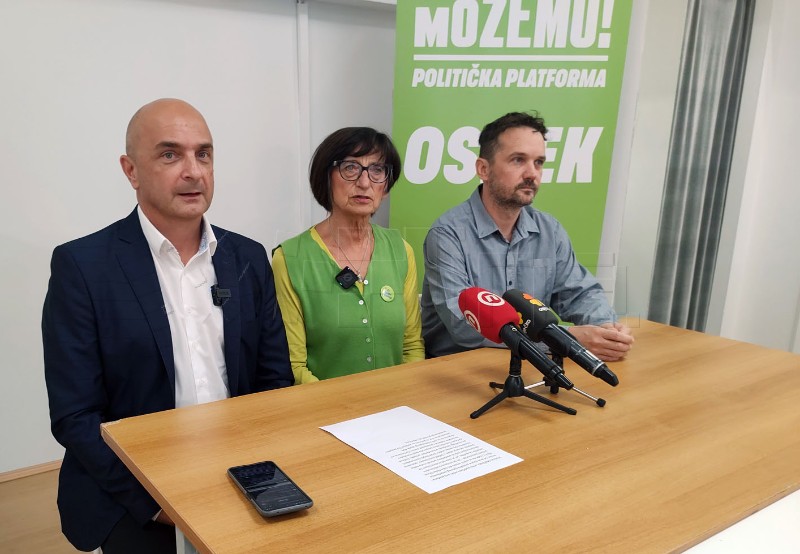 Bosanac pozvao Osječane da pritužbama spriječe betonizaciju obale Drave
