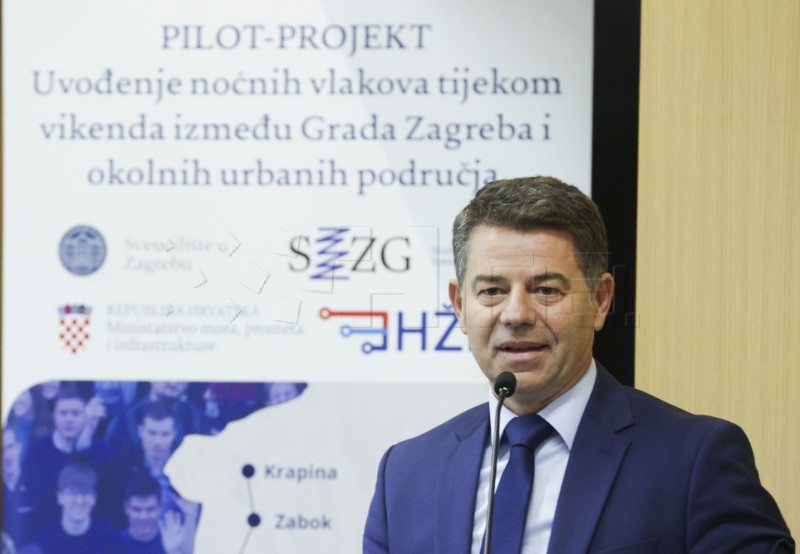 Predstavljen pilot-projekt uvođenja noćnih vlakova