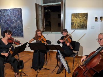 Izložba talijanskog slikara Alberta Di Fabija otvorena u Palači Milesi u Splitu