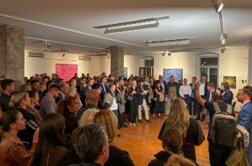 Izložba talijanskog slikara Alberta Di Fabija otvorena u Palač