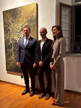 Izložba talijanskog slikara Alberta Di Fabija otvorena u Palači Milesi u Splitu