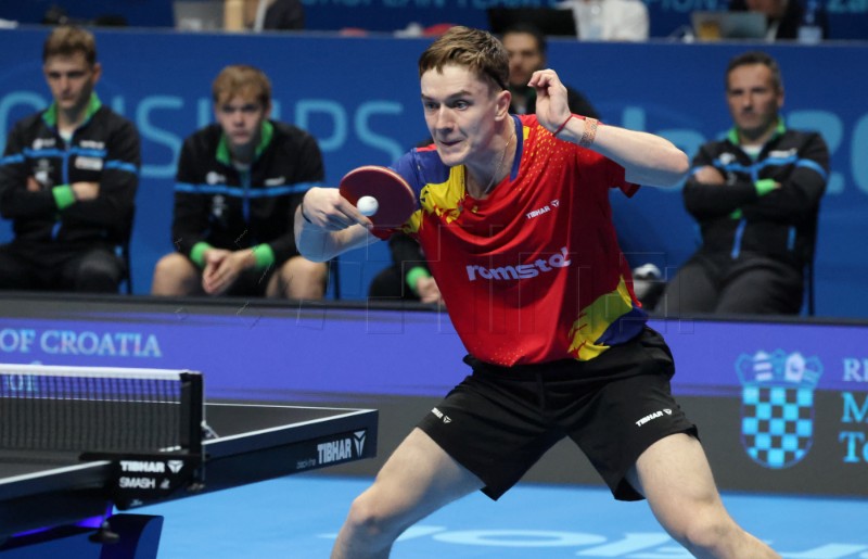 Europsko ekipno prvenstvo u stolnom tenisu: Rumunjska - Slovenija (M)