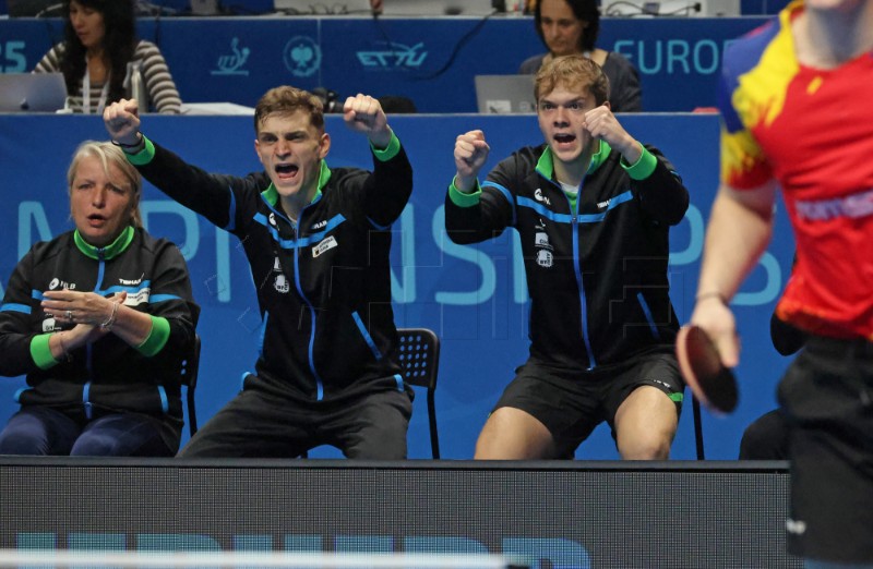 Europsko ekipno prvenstvo u stolnom tenisu: Rumunjska - Slovenija (M)
