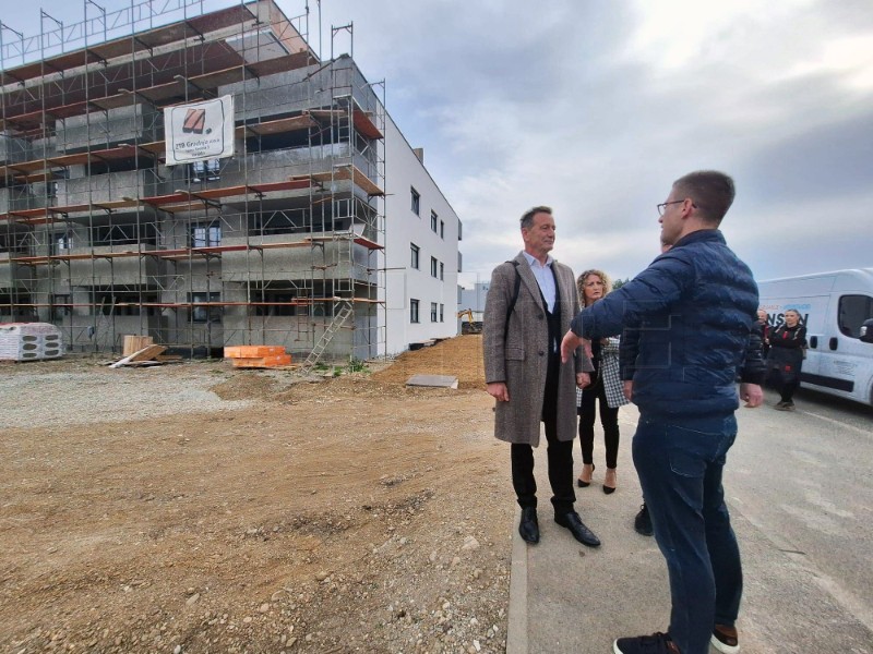 Varaždin: Prva zgrada u novom POS naselju pred završetkom