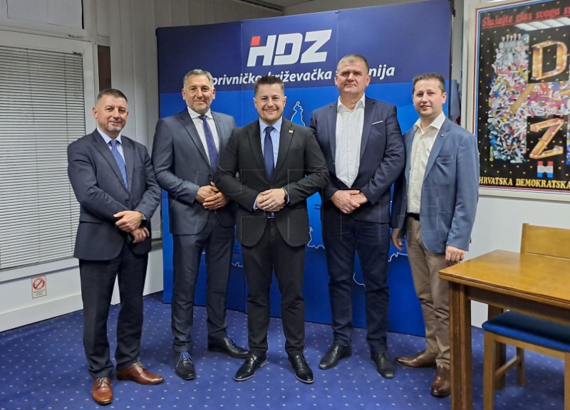 Mario Vrbanić izabran za predsjednika Koprivničko-križevačkog HDZ-a