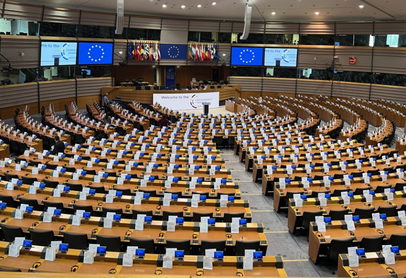 Dvorana za plenarne sastanke Europskog parlamenta u Bruxellesu