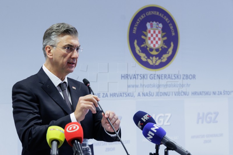 Obilježena 20. godišnjica Hrvatskog generalskog zbora