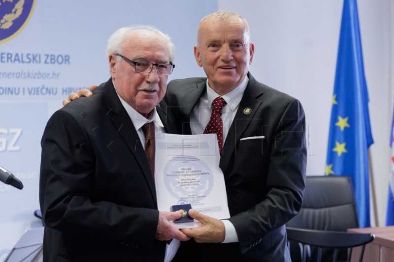 Obilježena 20. godišnjica Hrvatskog generalskog zbora