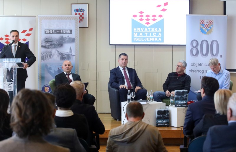 Hrvatska matica iseljenika predstavila monografiju "Usora 1991.-1995."