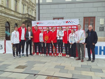 Uoči Billie Jean King Cupa, hrvatske tenisačice na varaždinskom Korzu