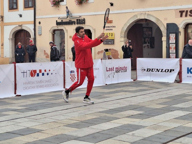 Uoči Billie Jean King Cupa, hrvatske tenisačice na varaždinskom Korzu