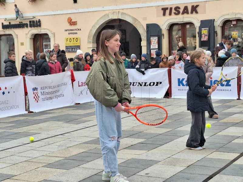 Uoči Billie Jean King Cupa, hrvatske tenisačice na varaždinskom Korzu