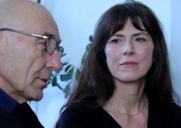 Najava retrospektivne izložbe "Art vital - 12 godina tandema Ulay / Marina Abramović"