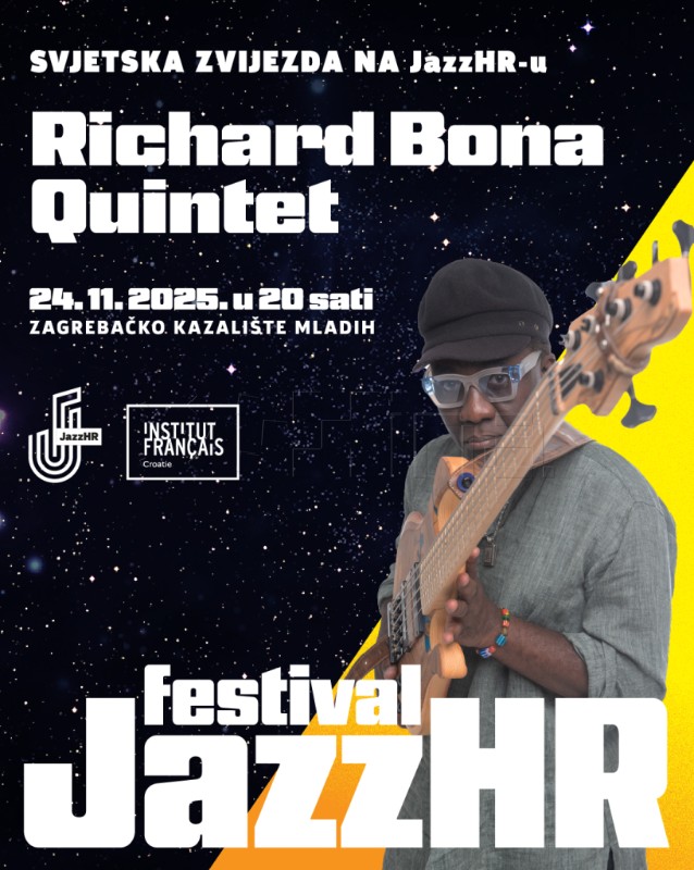 JazzHR: Richard Bona u ZKM-u 24. studenoga