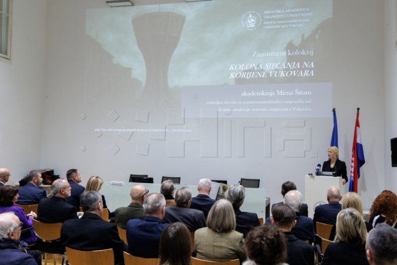 HAZU: “Kolona sjećanja na korijene Vukovara”