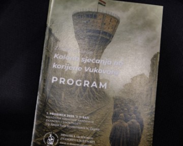 HAZU: “Kolona sjećanja na korijene Vukovara”