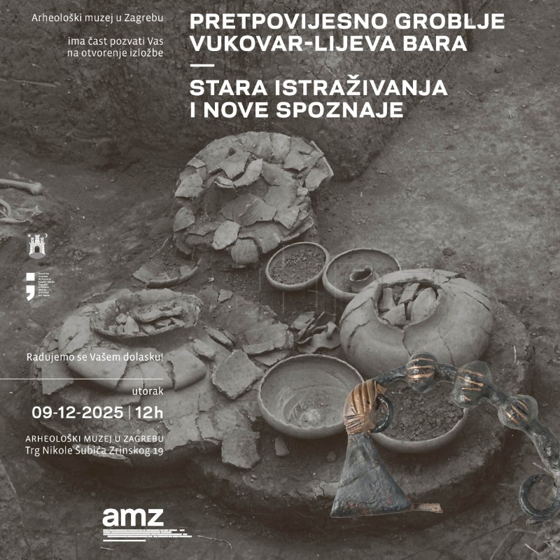 Izložba o starim istraživanjima i novim spoznajama pretpovijesnog groblja Vukovar