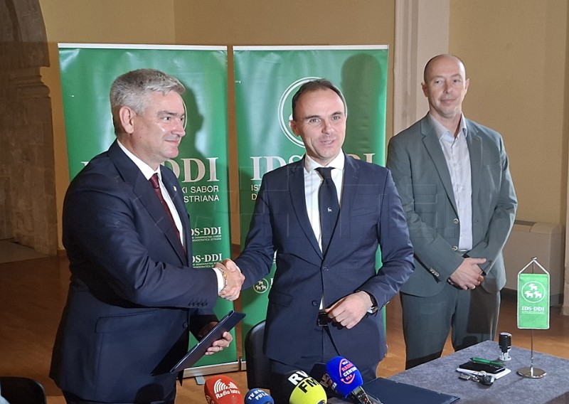 IDS i NL Borisa Miletića u Poreču potpisali sporazum o suradnji 