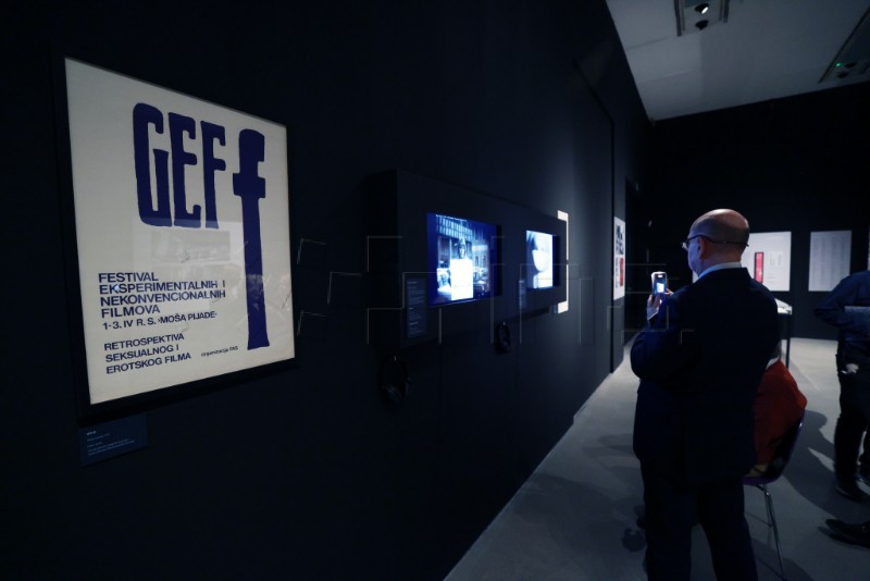 Otvorena izložba 'GEFF 63 - 69 / od antifilma do crnog vala'