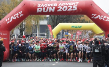Deseto izdanje kostimirane utrke Zagreb Advent Run