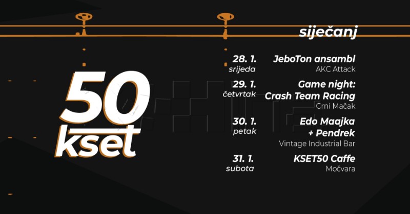 KSET najavio cjelogodišnji program za proslavu 50 godina postojanja kluba