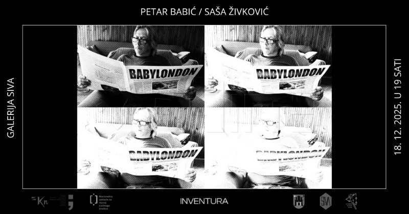 Galerija Siva predstavlja „Inventuru“ Petra Babića i Saše Živkovića.
