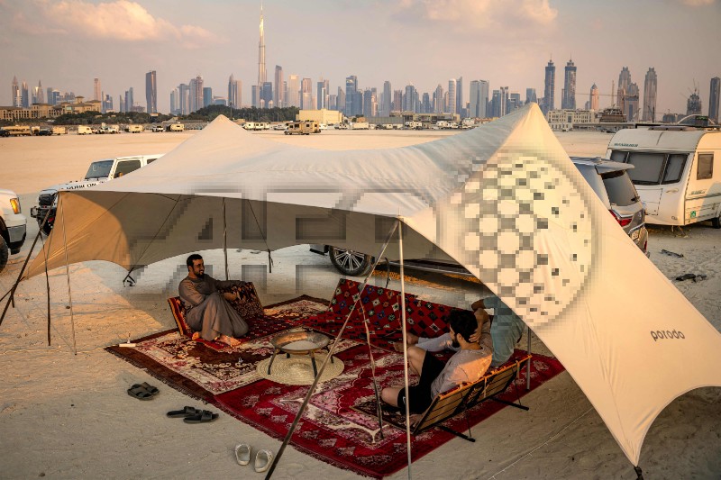 UAE-URBANISM-LEISURE-CAMPING-AFP PICTURES OF THE YEAR 2025
