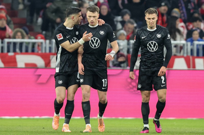 FBL-GER-BUNDESLIGA-BAYERN MUNICH-WOLFSBURG