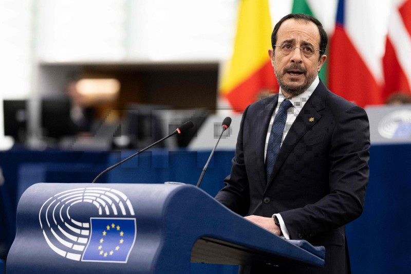 BELGIUM-EU-PARLIAMENT-CYPRUS-PRESIDENTCY