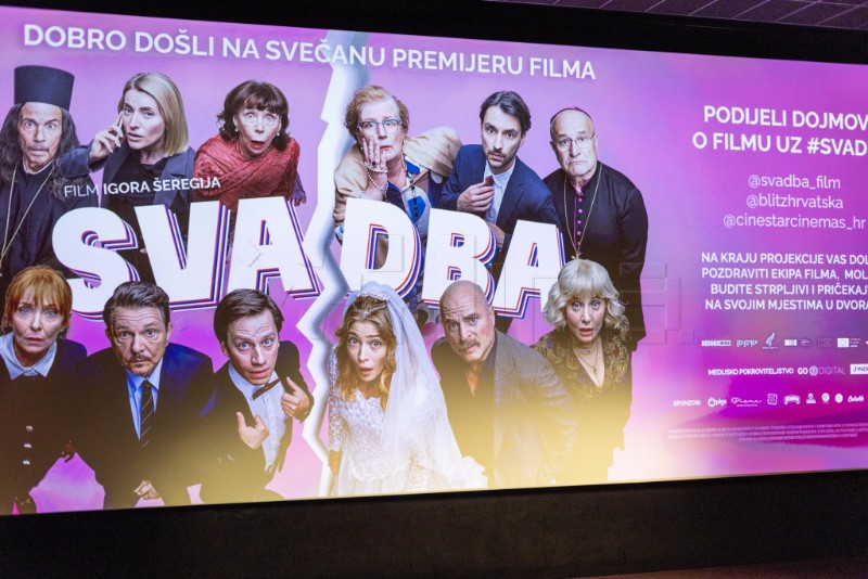 Premijera igranog filma "Svadba"